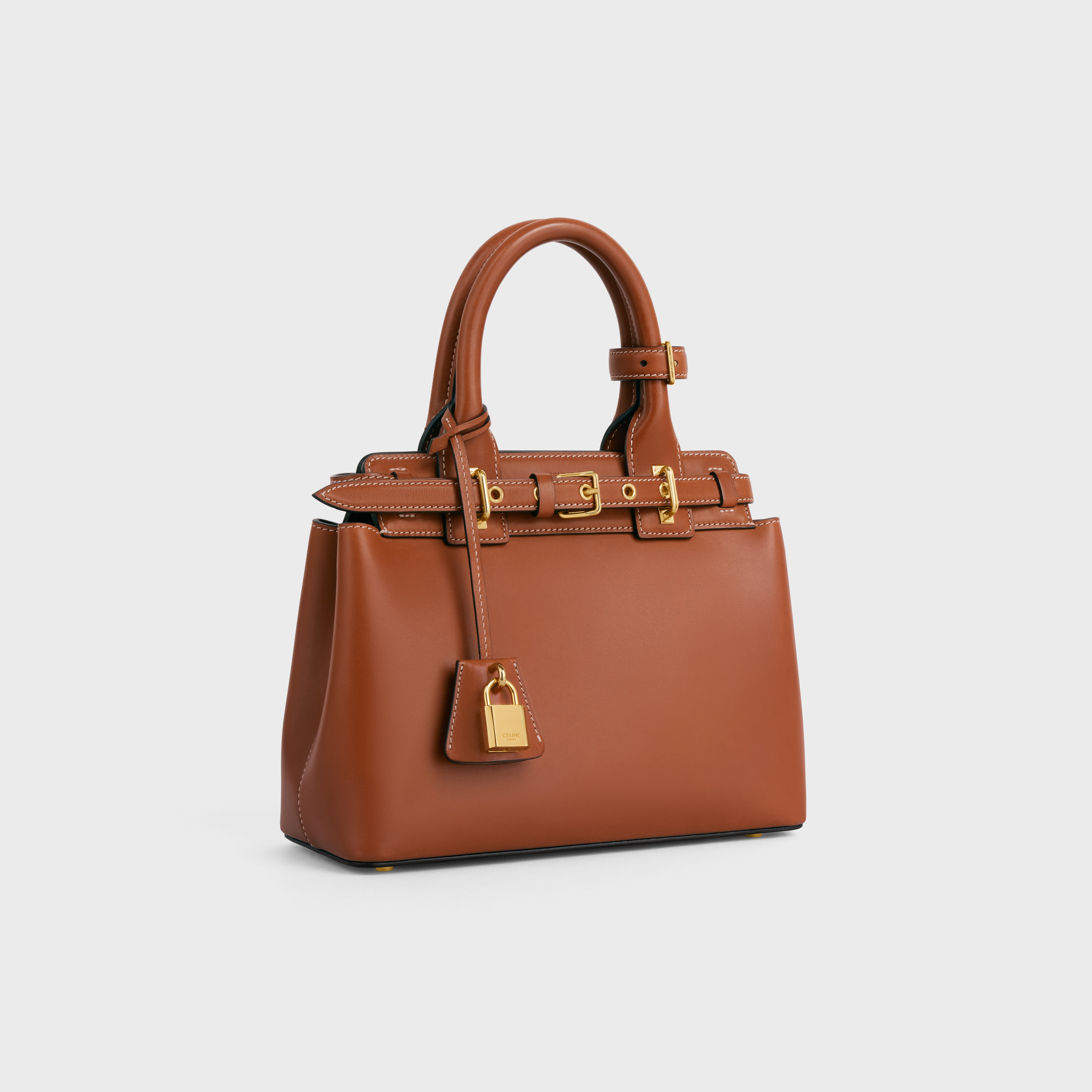 TEEN CELINE CONTI BAG in natural calfskin - 2