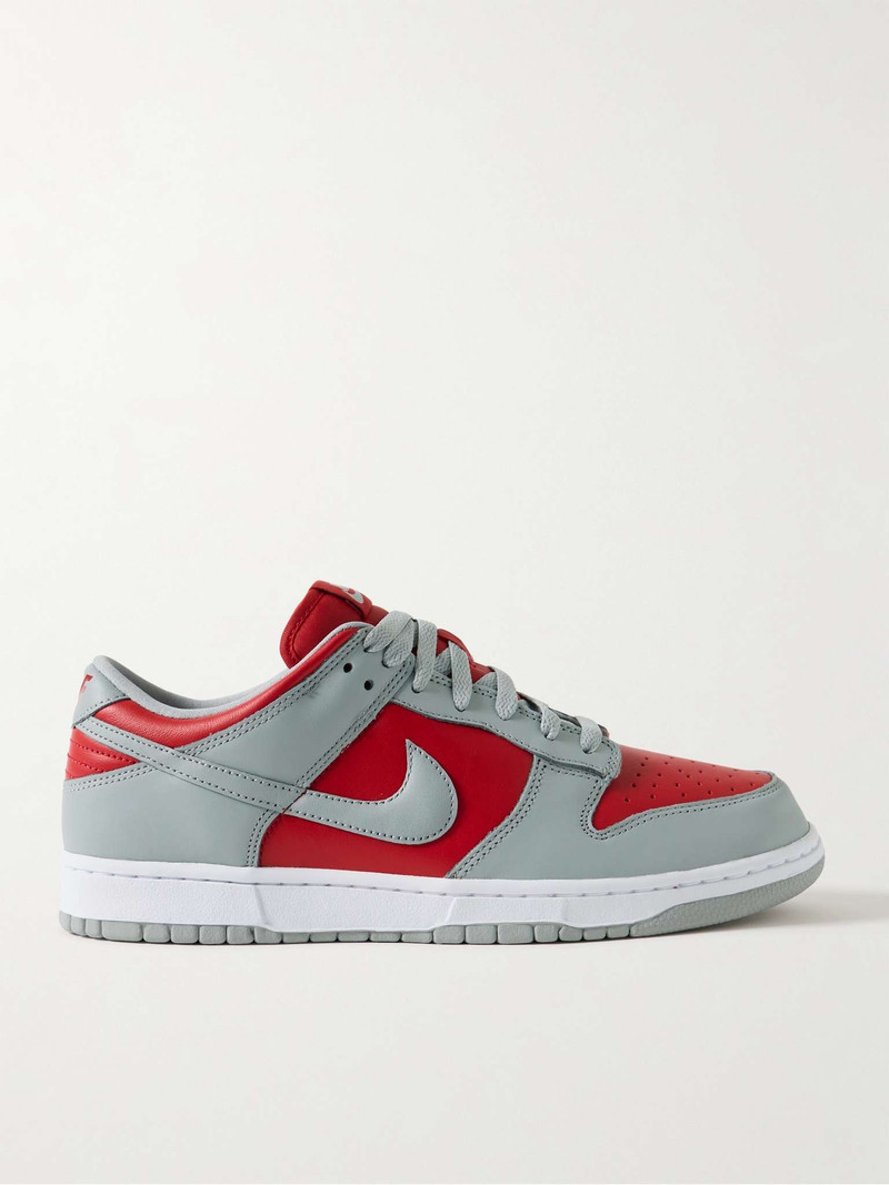 Dunk Low QS Leather Sneakers - 1