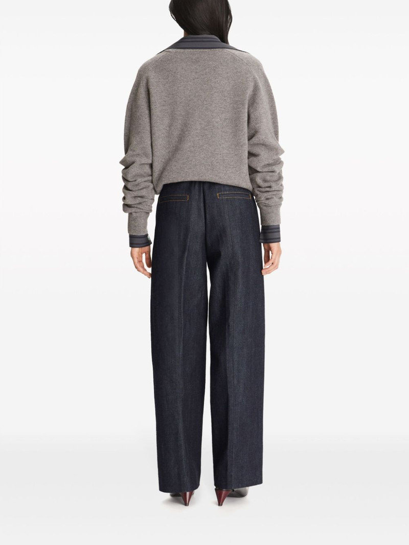 Selvedge straight-leg jeans 3
