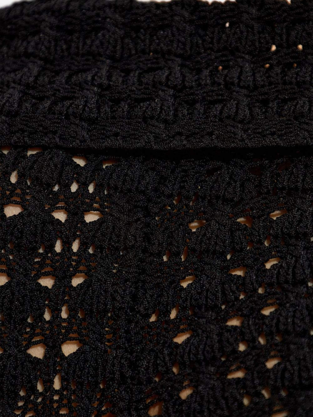 off-shoulder knitted top - 5
