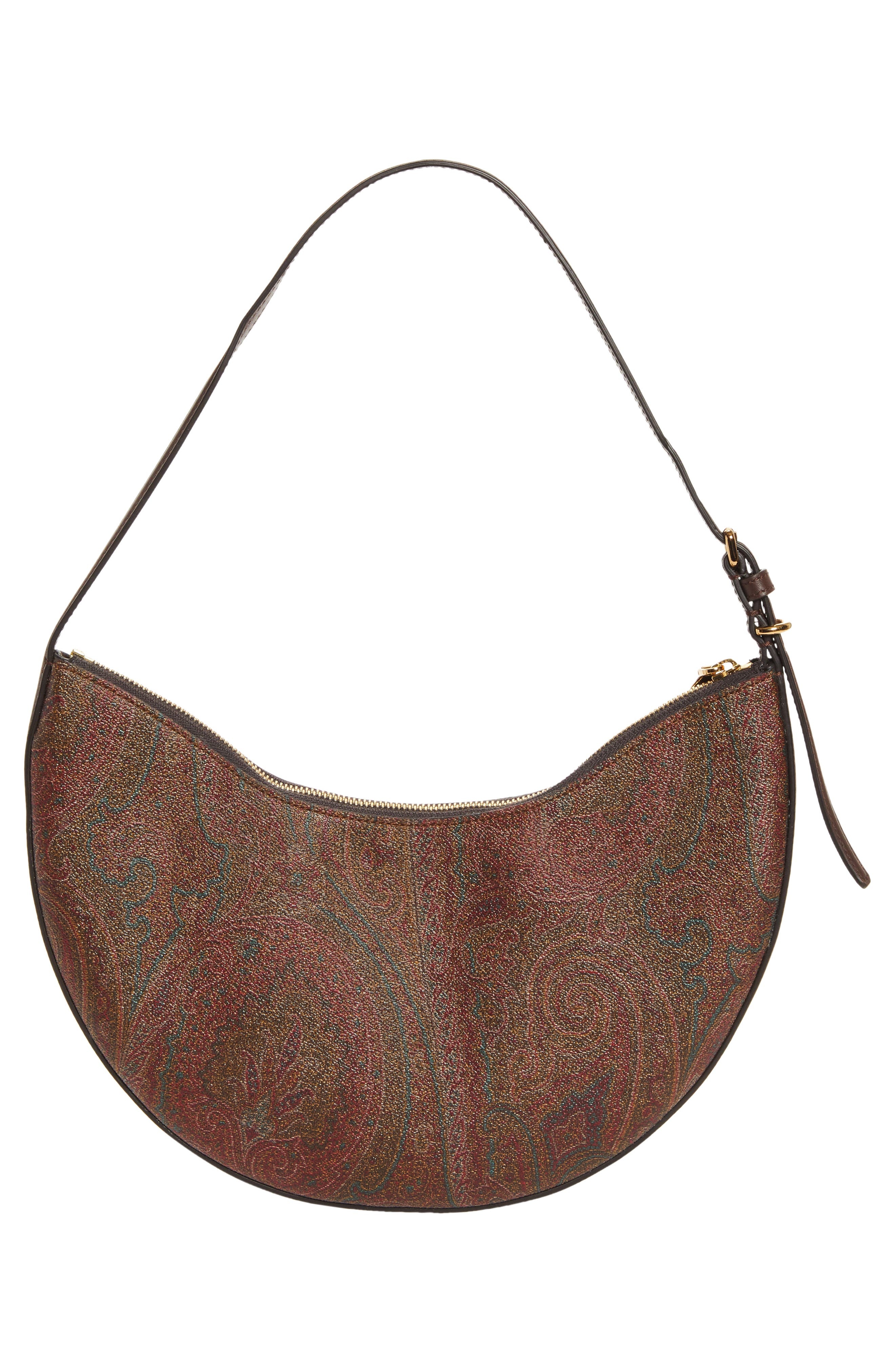 Etro Essential Paisley Hobo in Brown at Nordstrom - 4