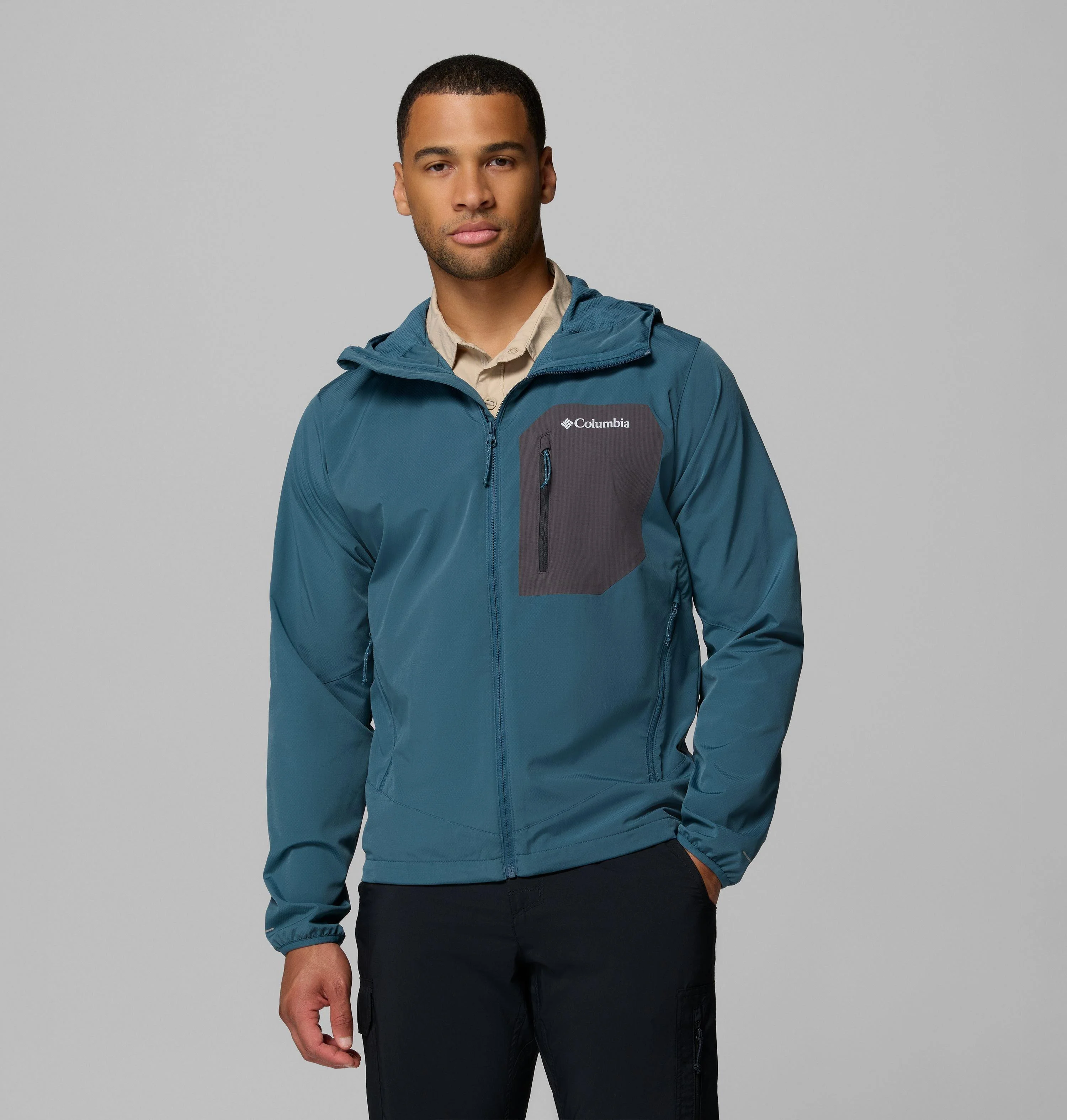 Men's Tall Heights III Hooded Softshell Jacket - 1