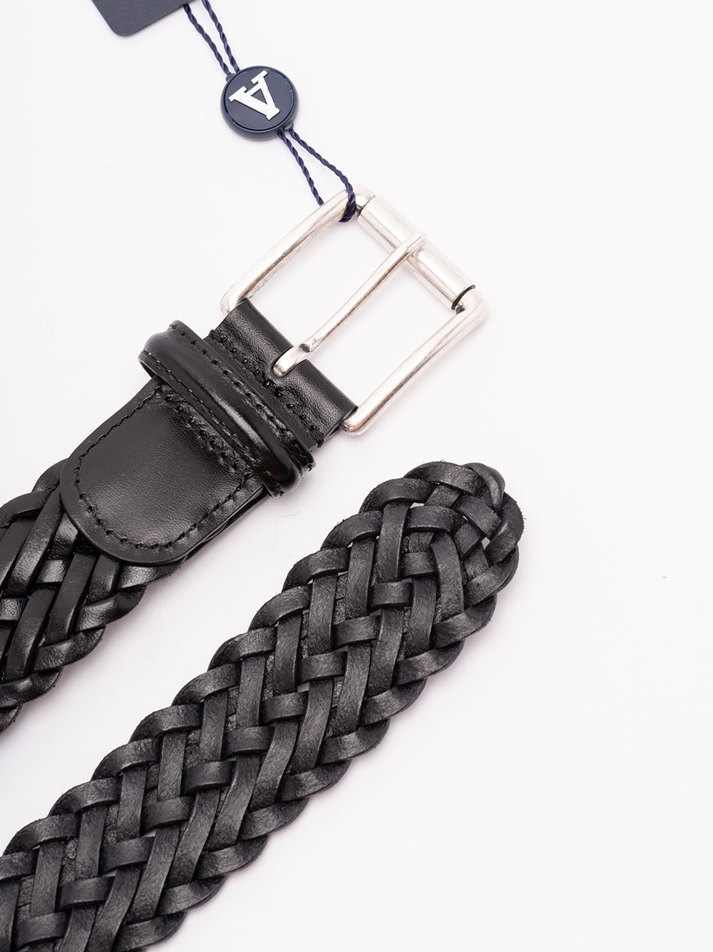 Woven Leather Belt - 2