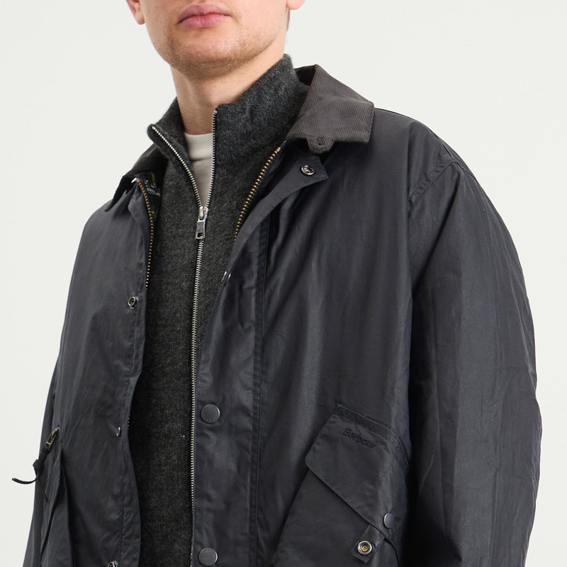Barbour Barbour Heritage+ Modified Endurance Wax Jacket outlook