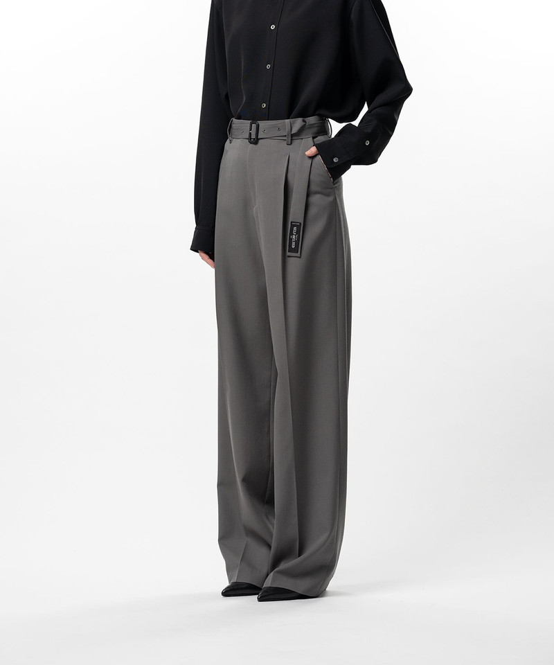 Basic Belted Pants 10