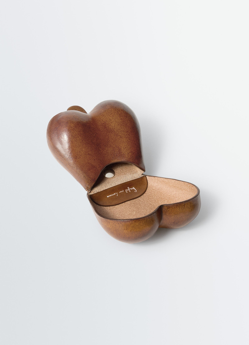 CARLOS BREAST KEY RING IN LEATHER 5