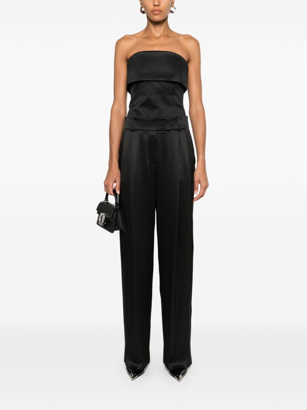 silk tailored trousers - 2