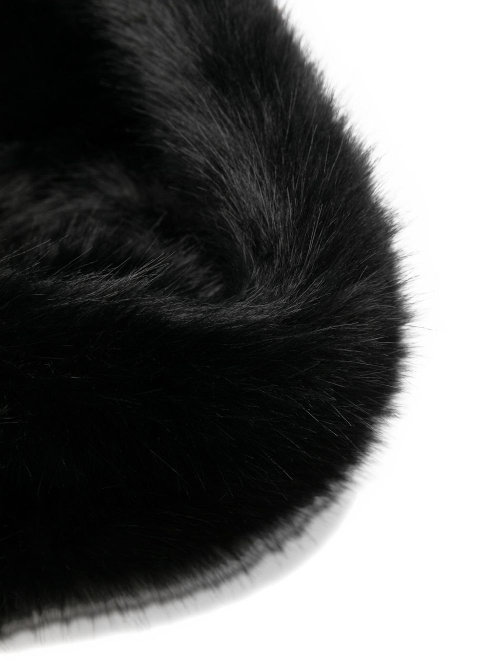 faux-fur scarf - 3