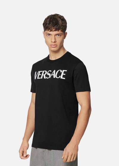 VERSACE Logo Embroidered T-Shirt outlook