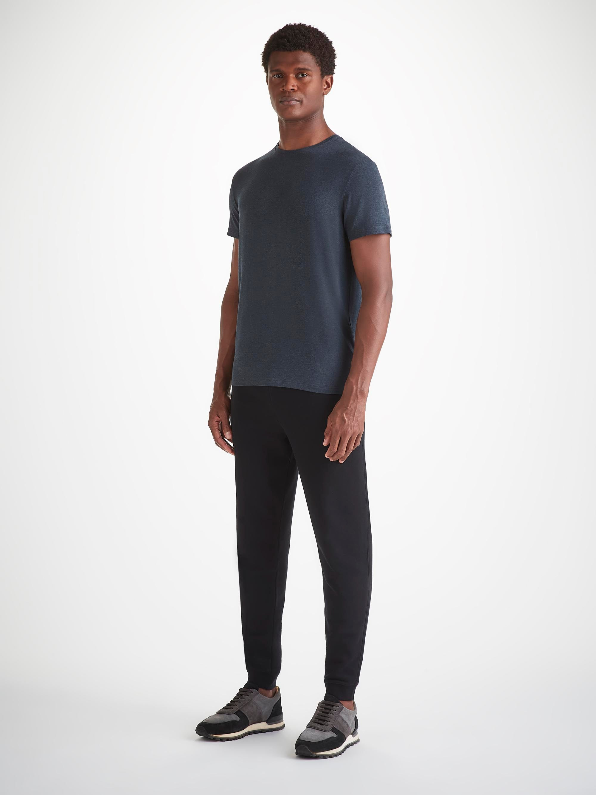 Men's T-Shirt Marlowe Micro Modal Stretch Anthracite - 3