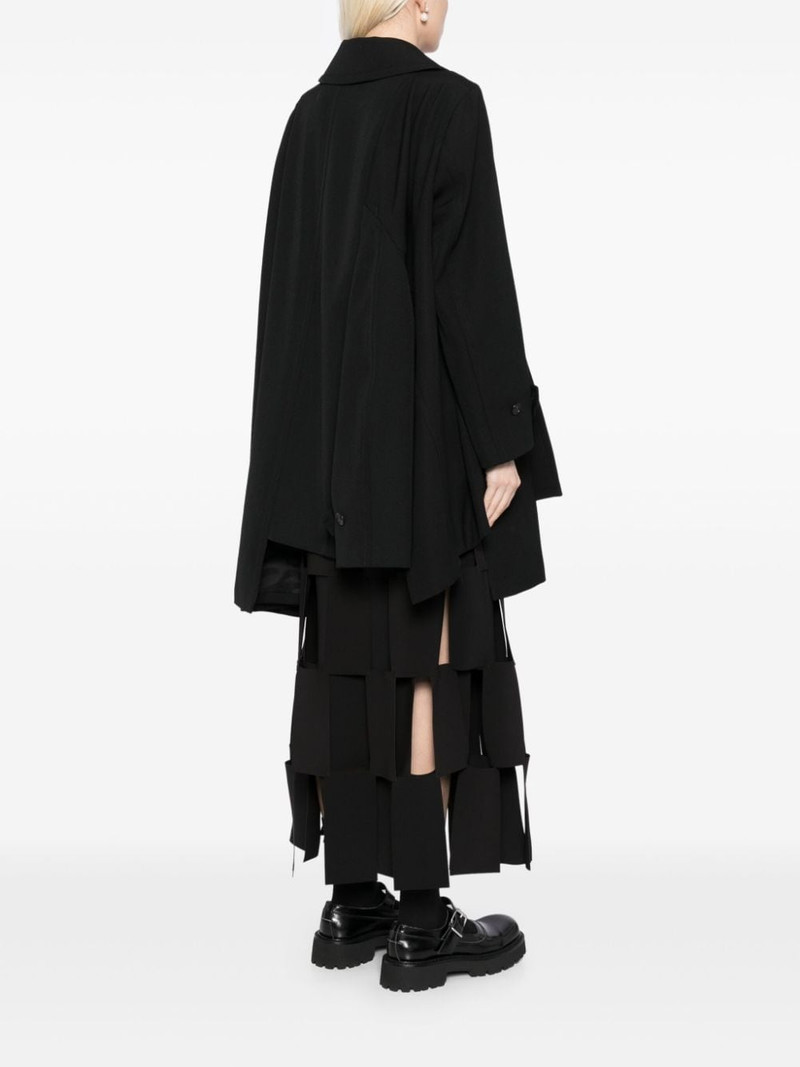 asymmetric sleeve suit 4