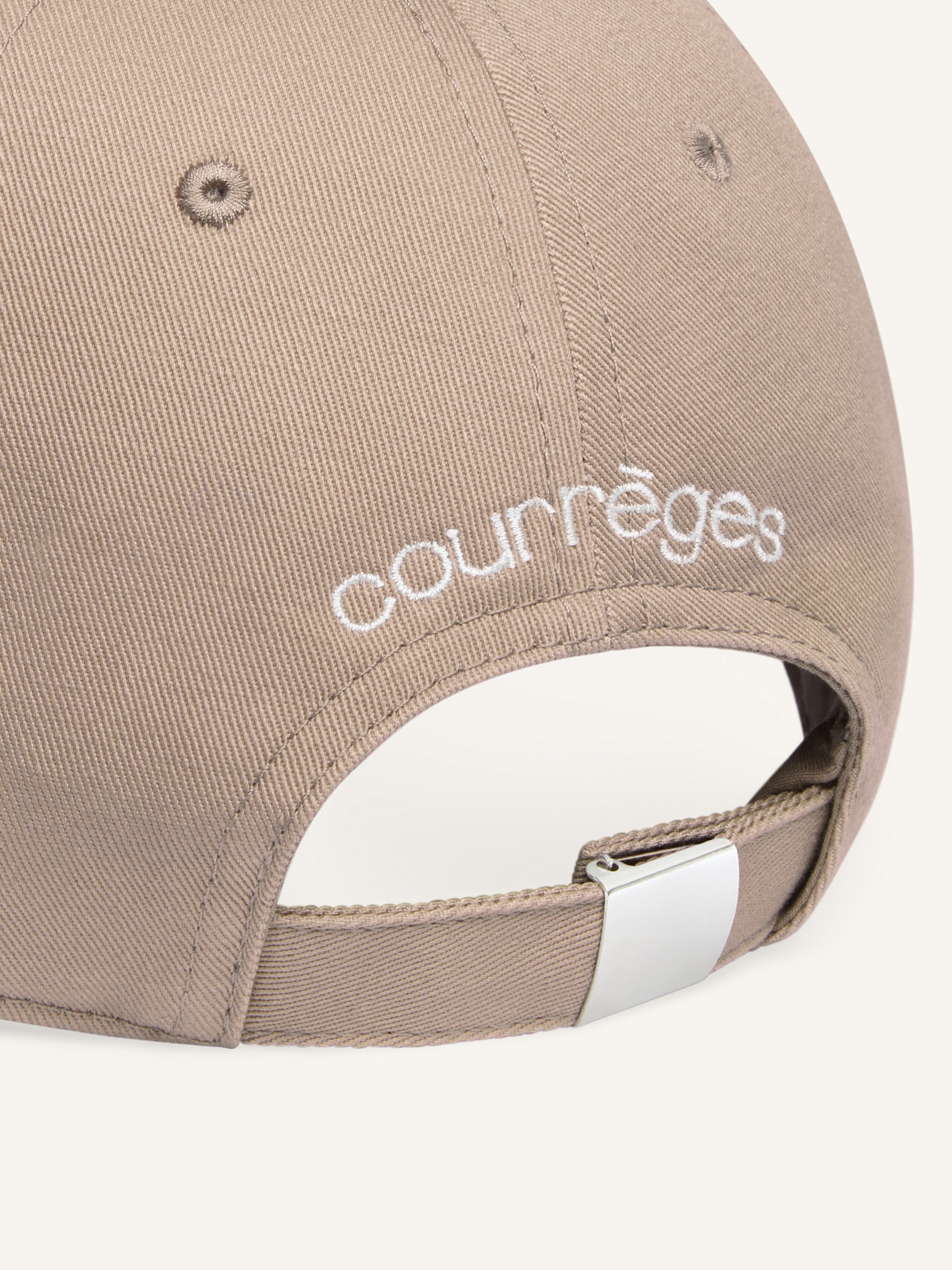 COURREGES EMBROIDERED CAP - 6