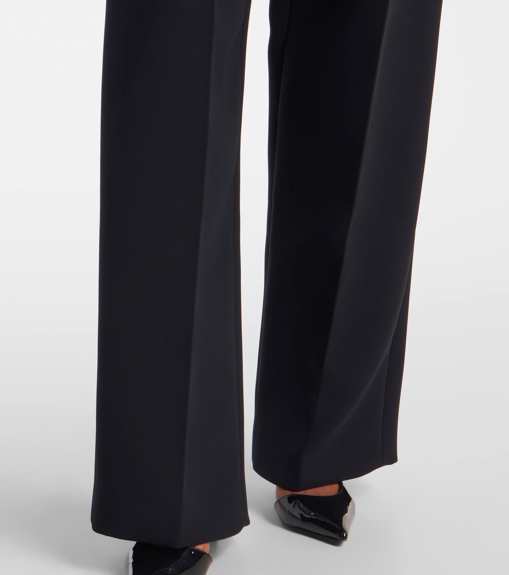 August high-rise wide-leg pants - 6