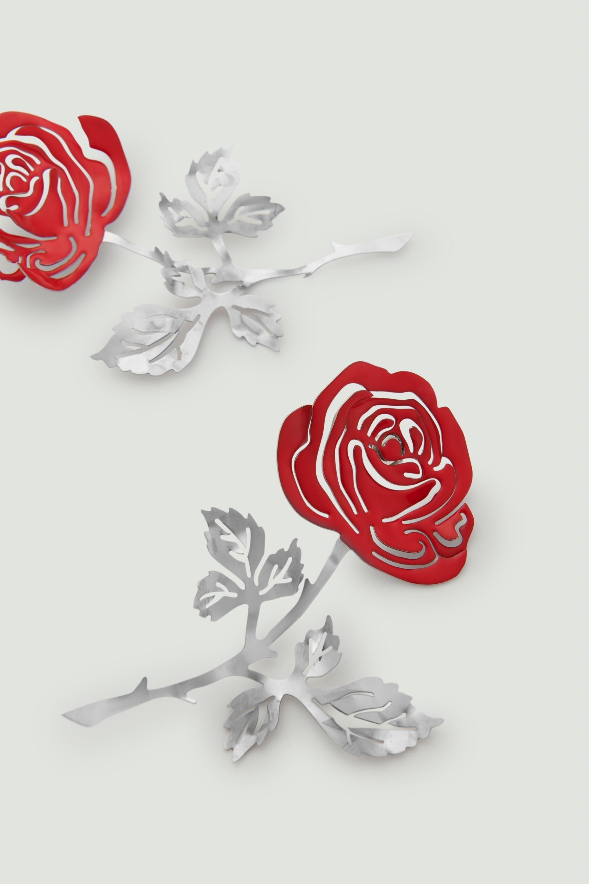 Rose Earrings - 3