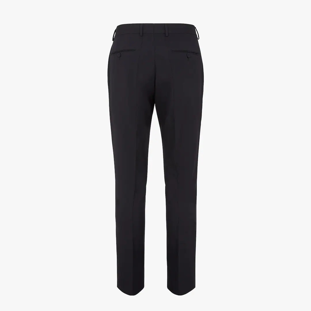 Fendace black wool pants - 2