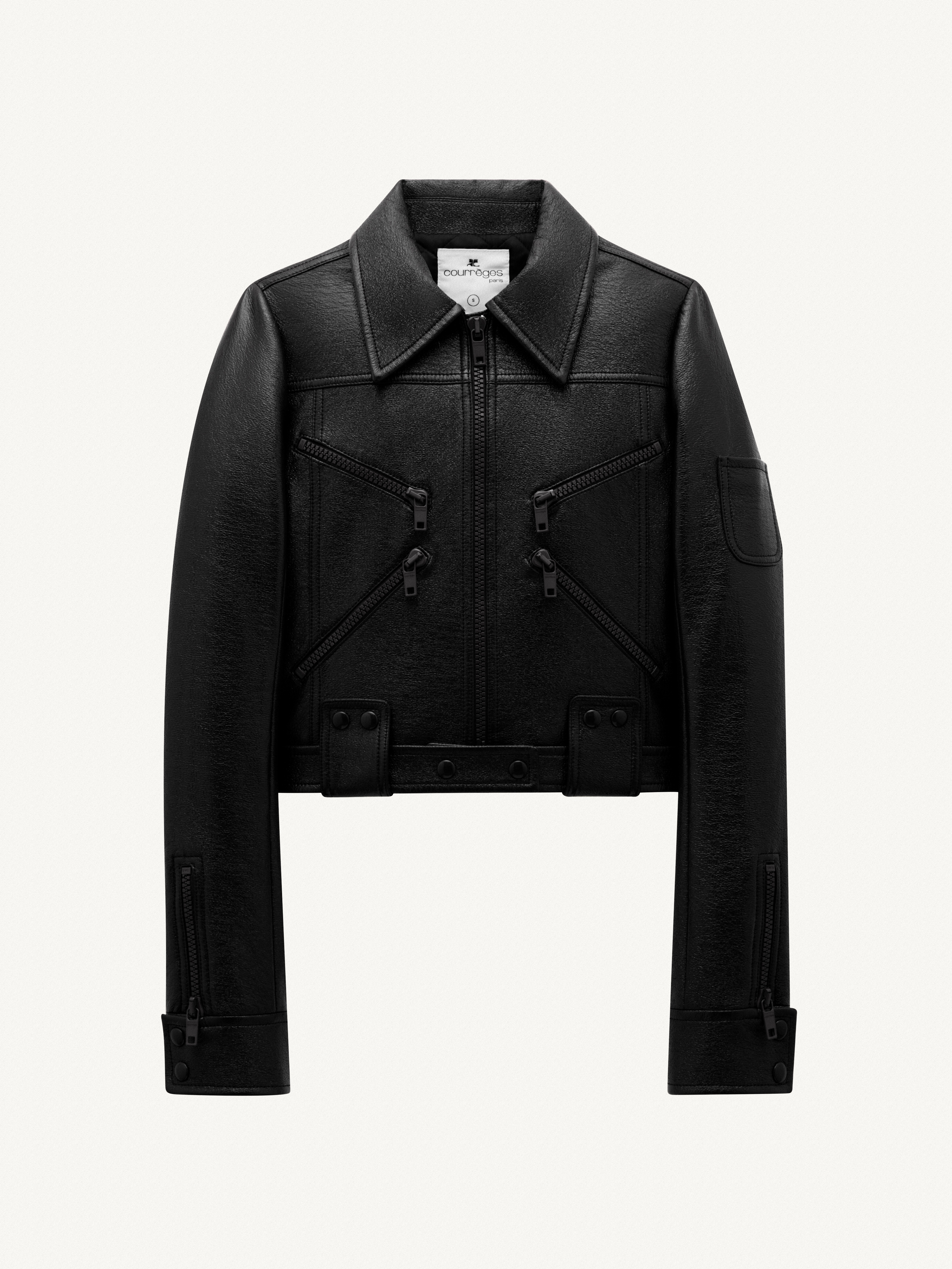 BIKER X VINYL JACKET - 1