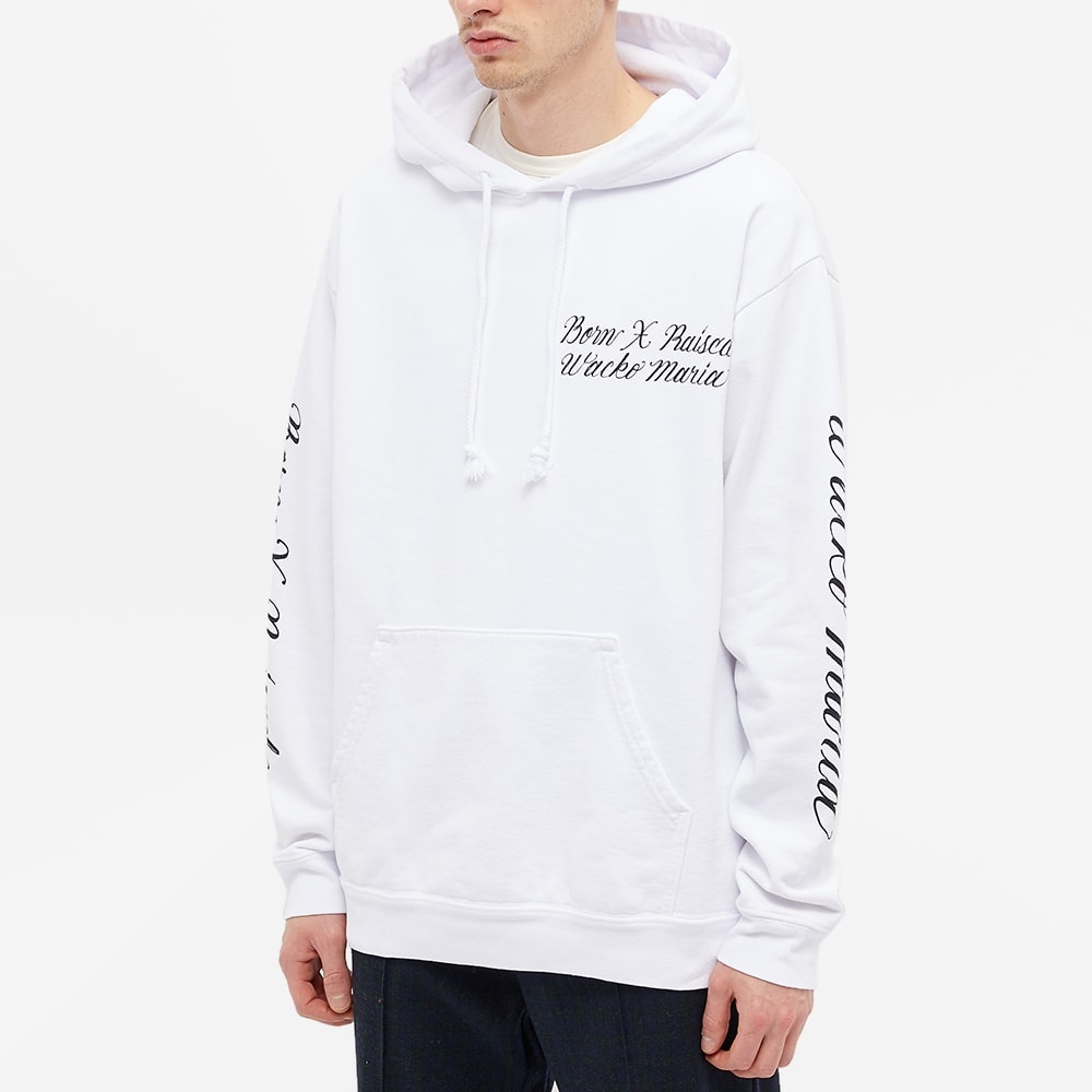 Wacko Maria x BORN x Raised Logo Hoody - 4