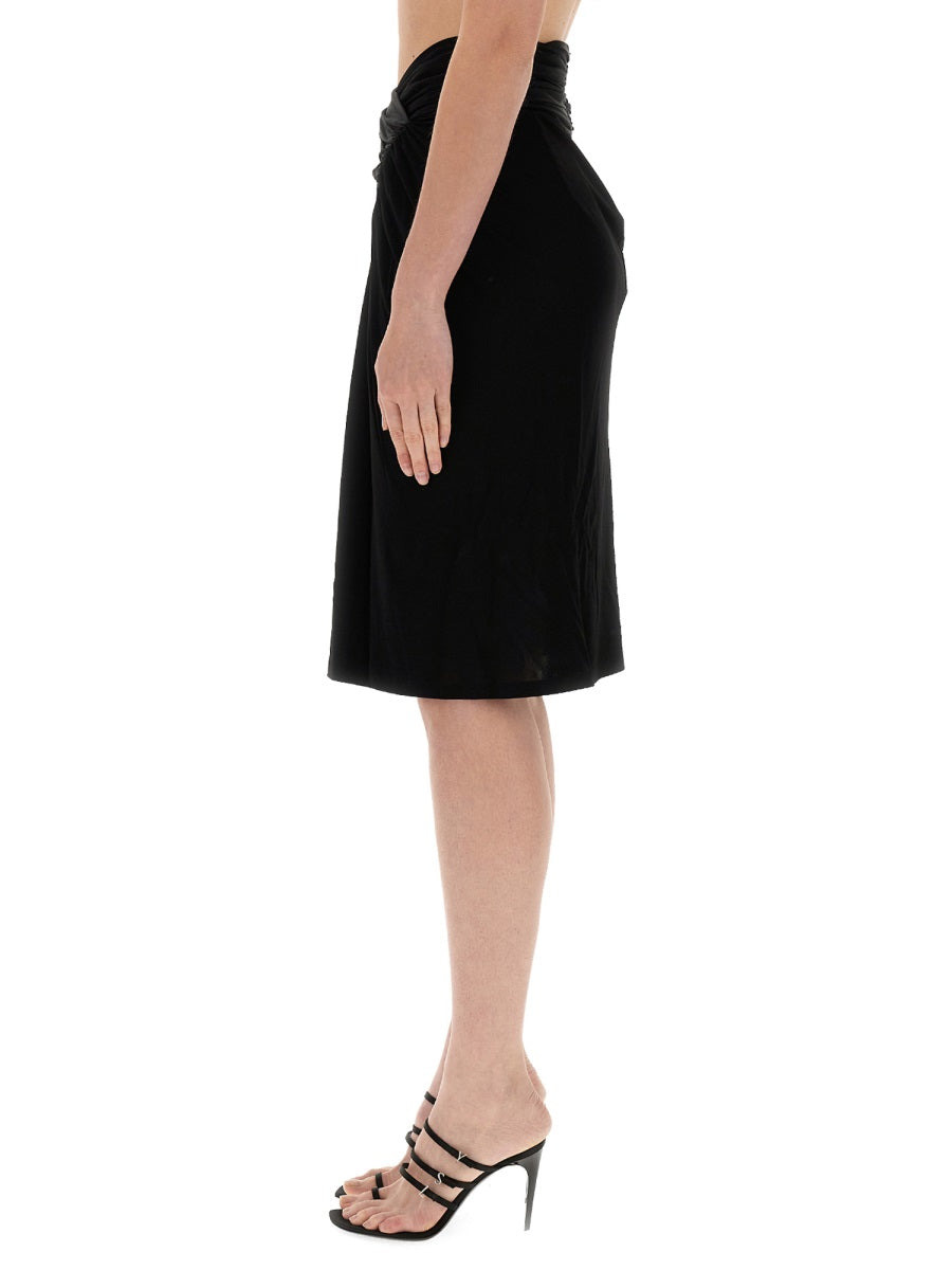 Saint Laurent Women Pencil Skirt. - 3