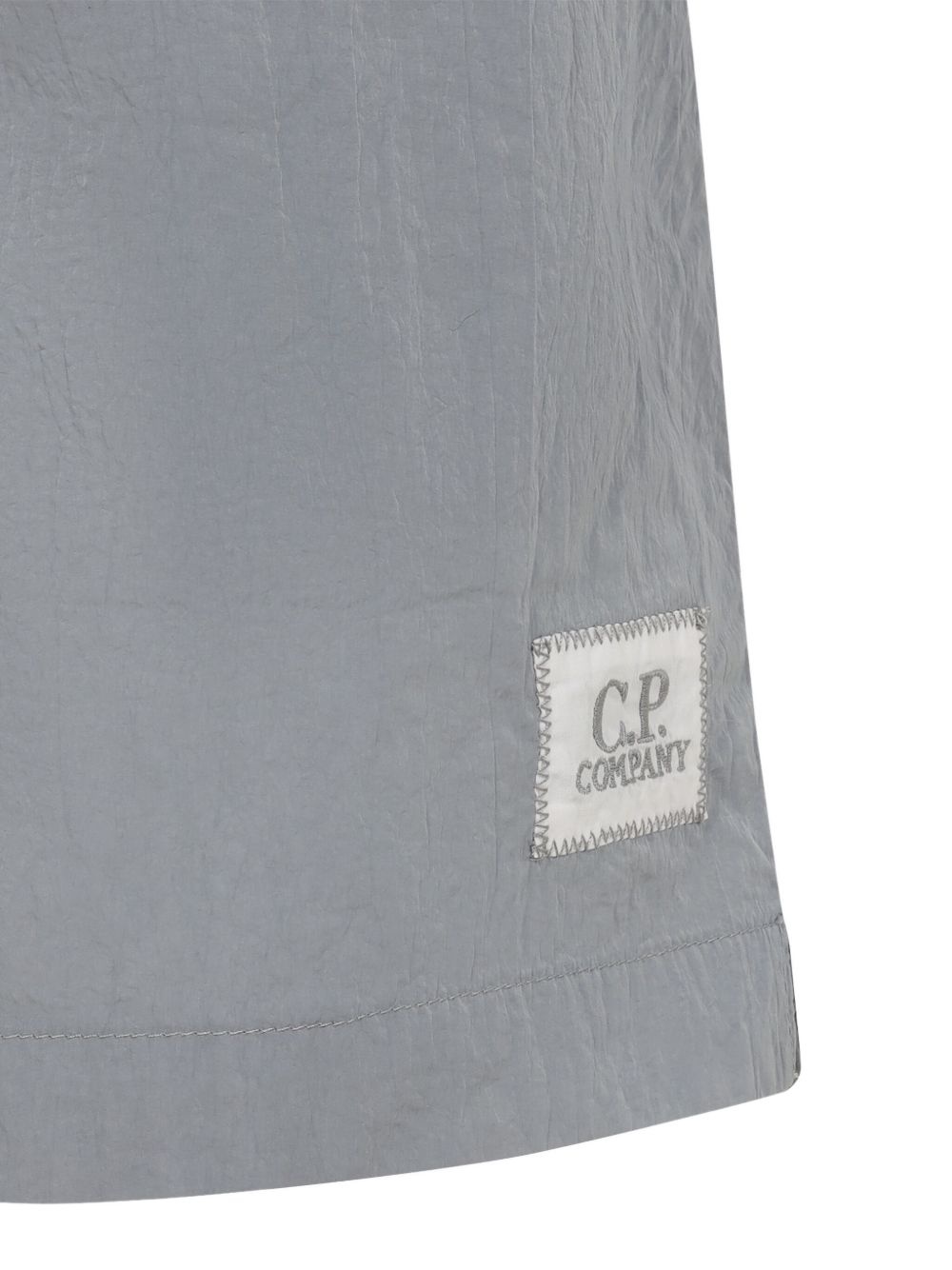 logo-patch swim shorts - 3