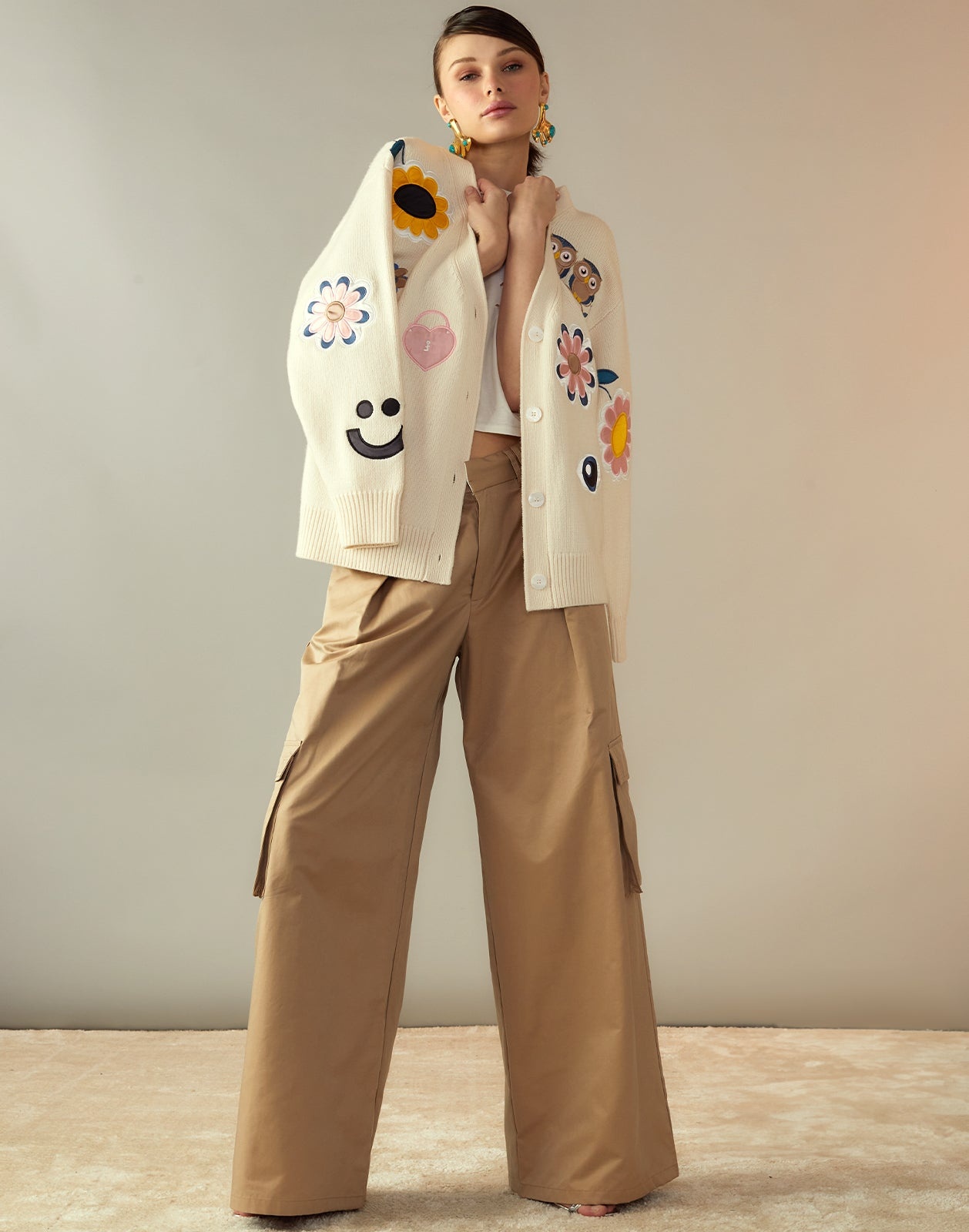 Marbella Cotton Cargo Pant - 5