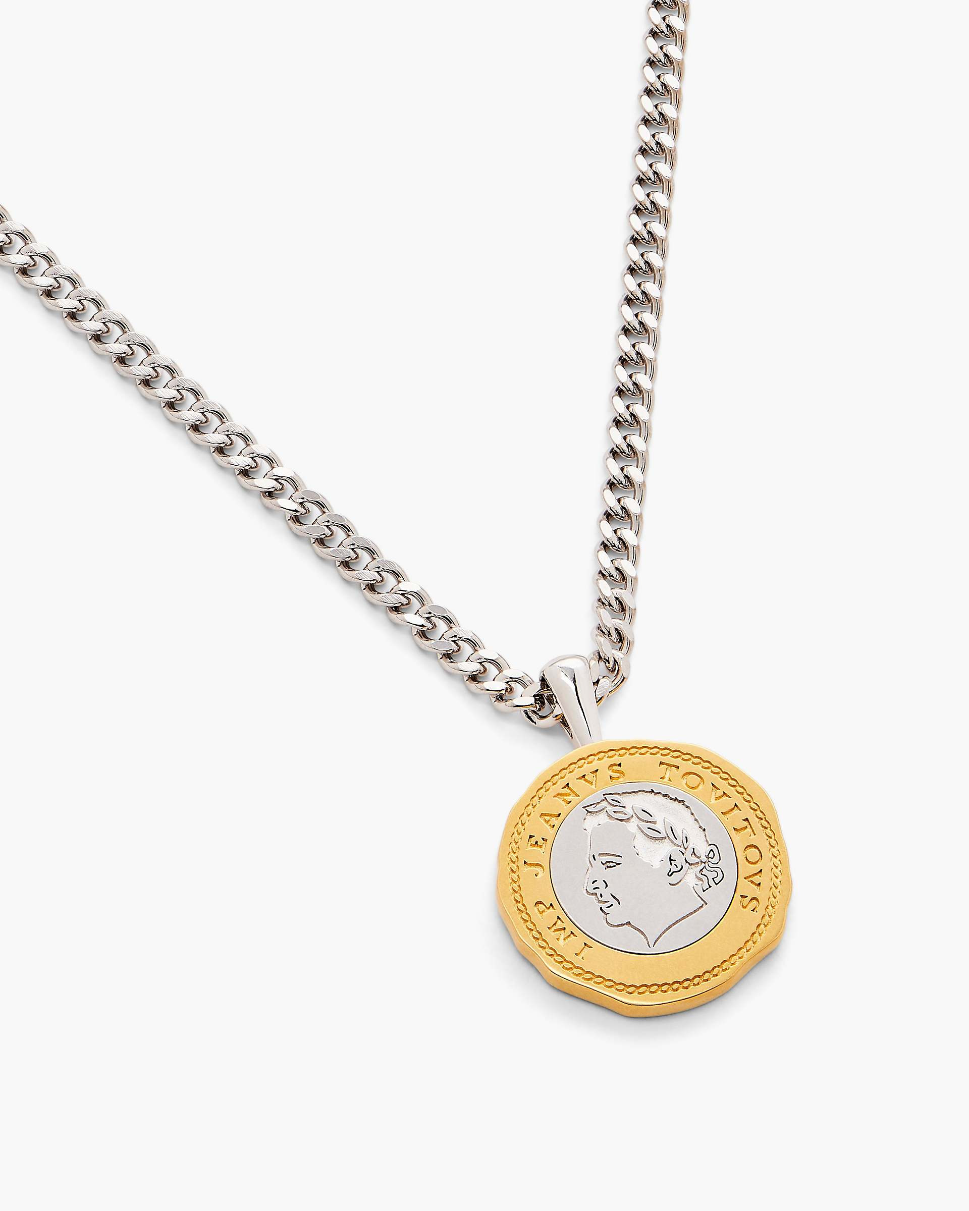 THE A.P.C X MARC JACOBS COIN PENDANT - 4