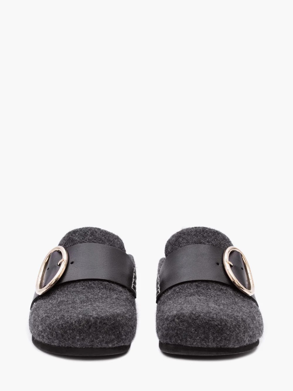 MEN'S FELT LOAFER MULES - 4