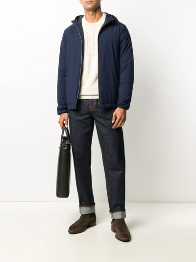 Herno lightweight hooded jacket outlook