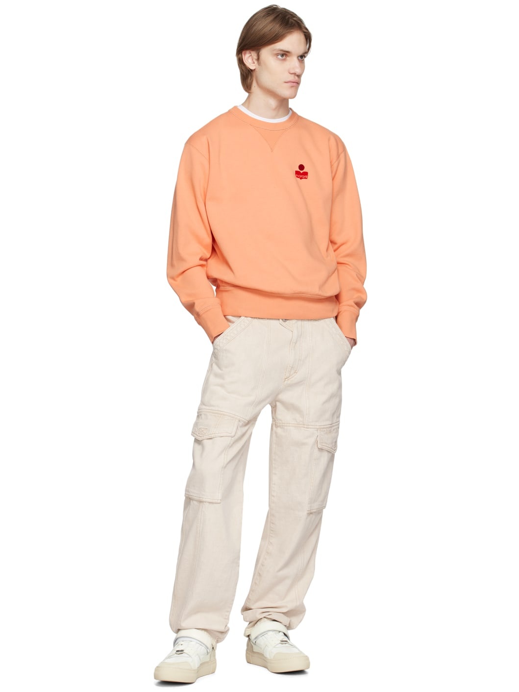 Orange Mike Sweatshirt - 4