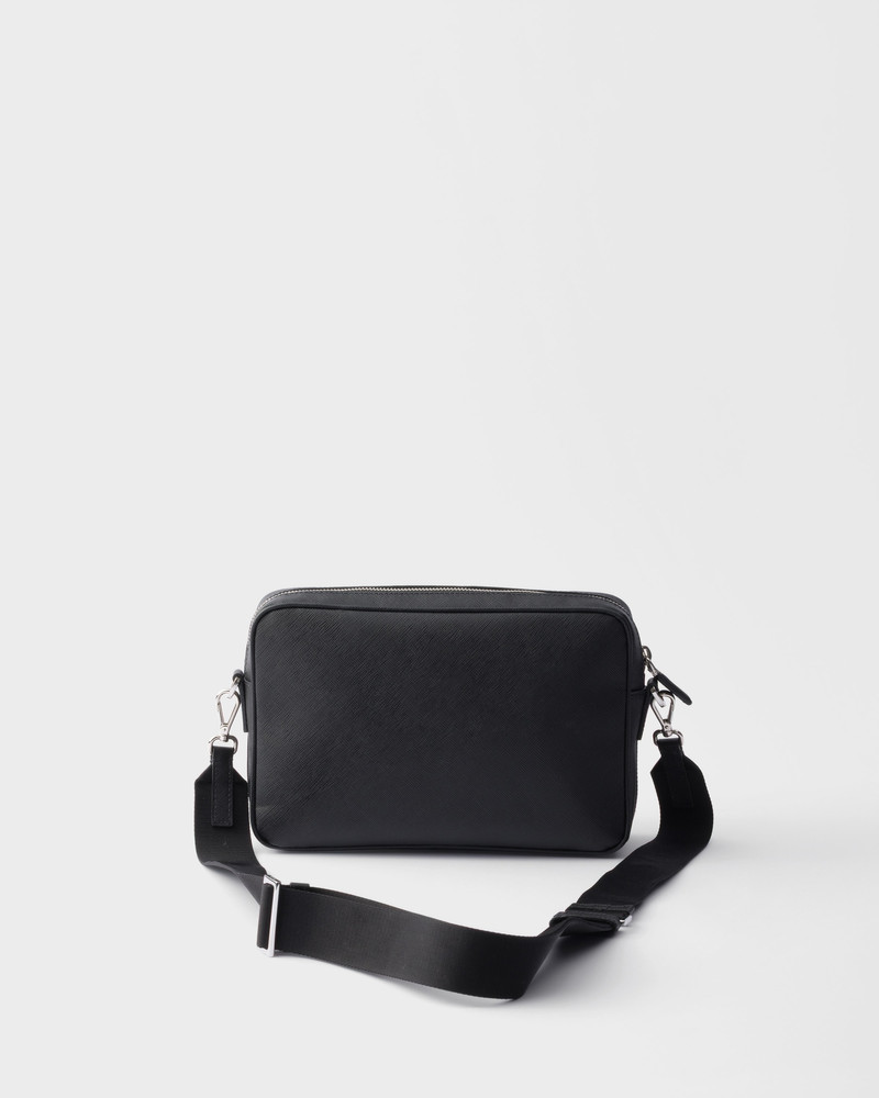 Saffiano leather shoulder bag 3