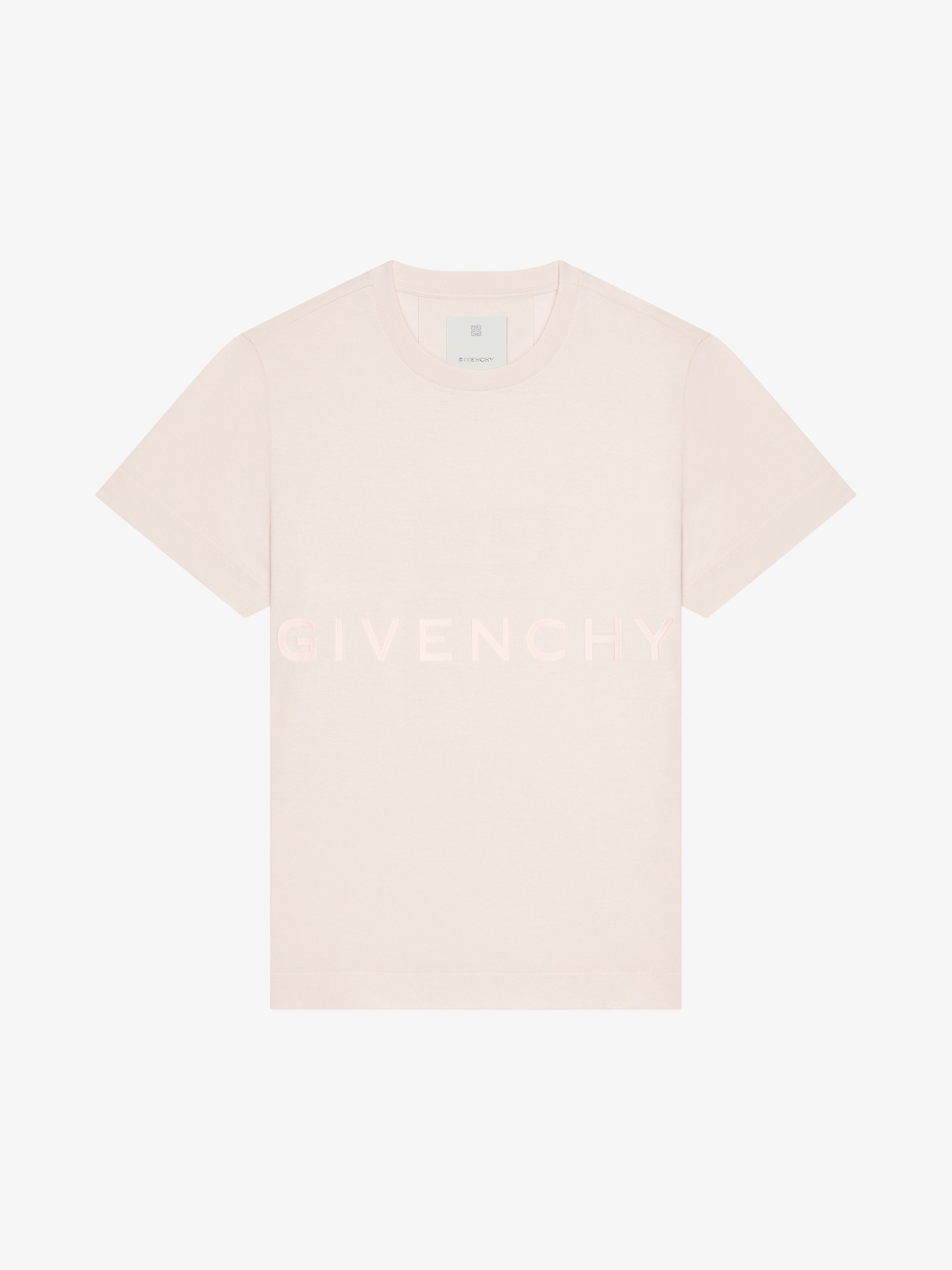 GIVENCHY 4G SLIM FIT T-SHIRT IN COTTON - 1