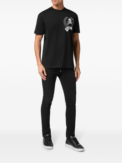 PHILIPP PLEIN logo-print cotton T-shirt outlook