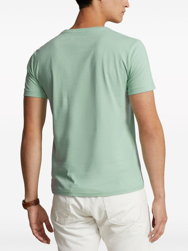 Polo Pony-embroidered cotton T-shirt 4