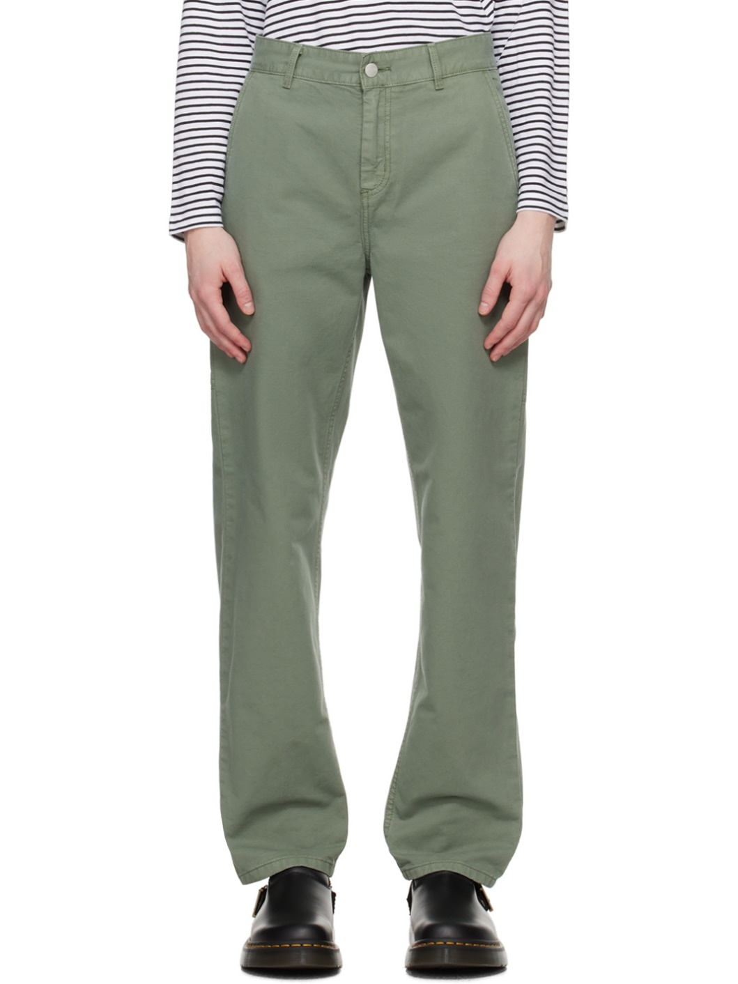 Green Pierce Trousers - 1