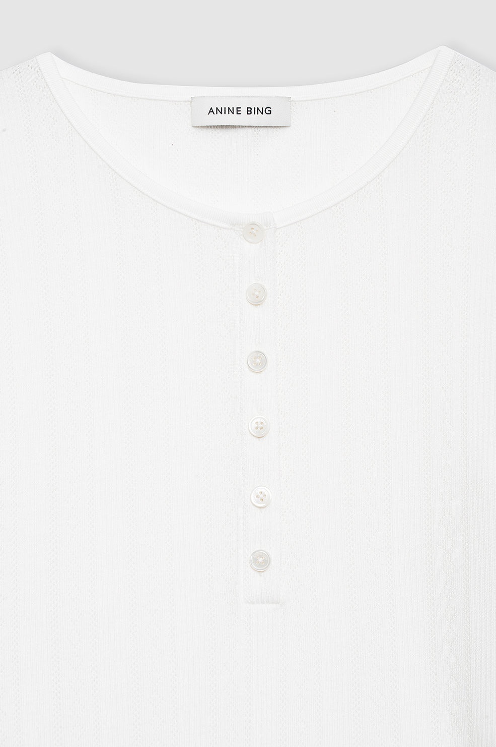 Pia Long Sleeve Tee - Off White - 4