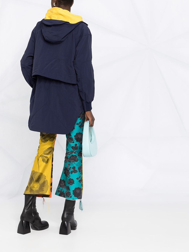 'Little X' hooded parka 4