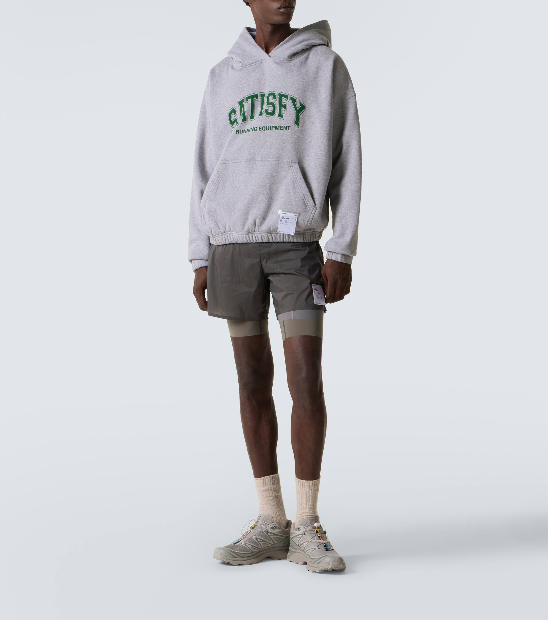 Logo cotton jersey hoodie - 2
