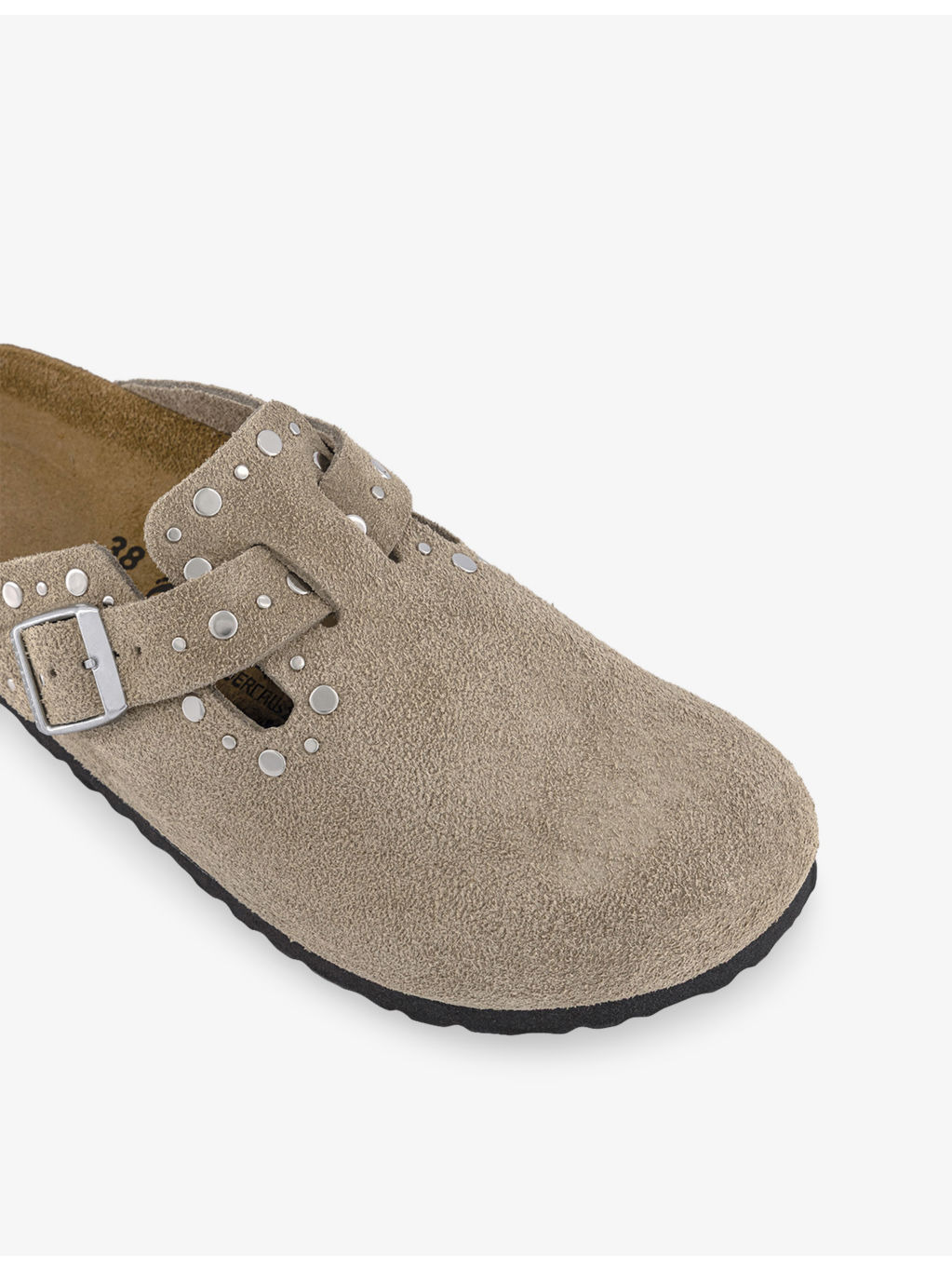 Boston Suede Clogs - 5