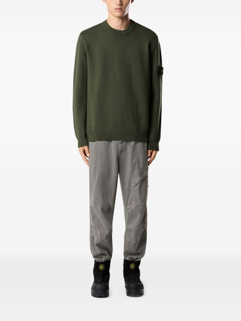 Stone Island crew-neck sweater outlook