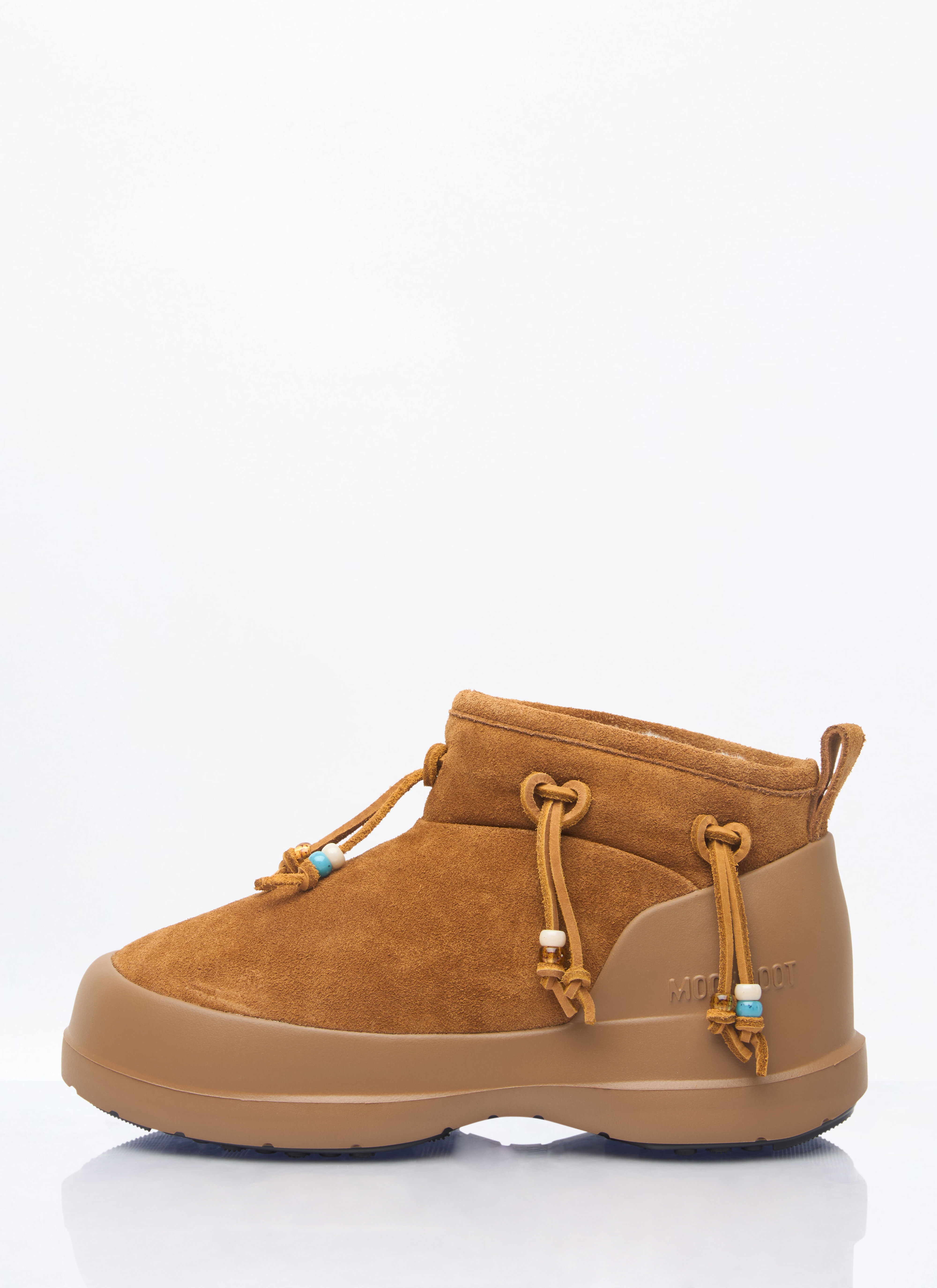 Luna Low Beads Suede Boots - 4