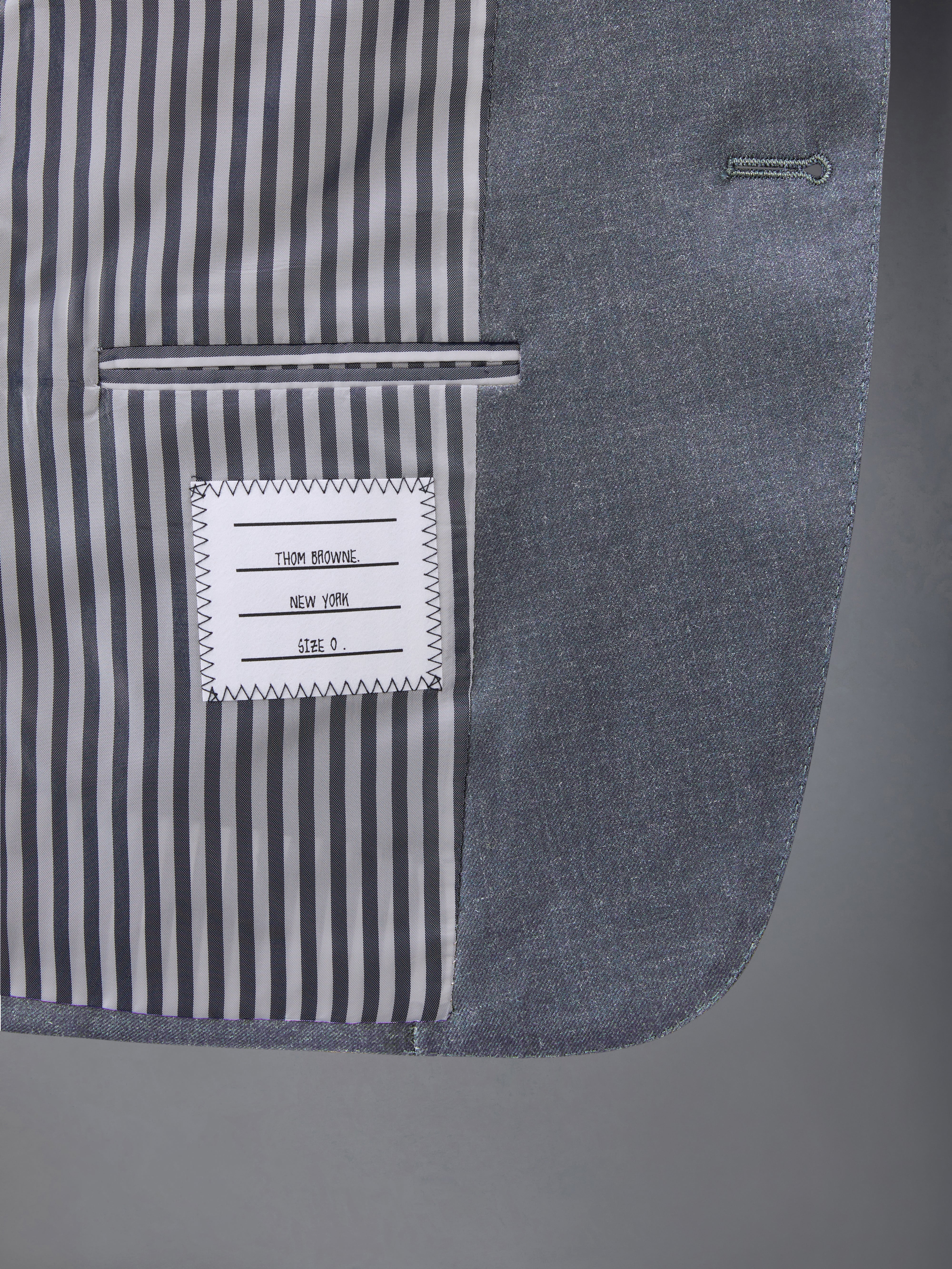 TWILL HIGH ARMHOLE SUIT AND TIE - 5