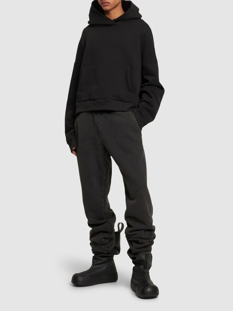 Straight organic cotton sweatpants - 2