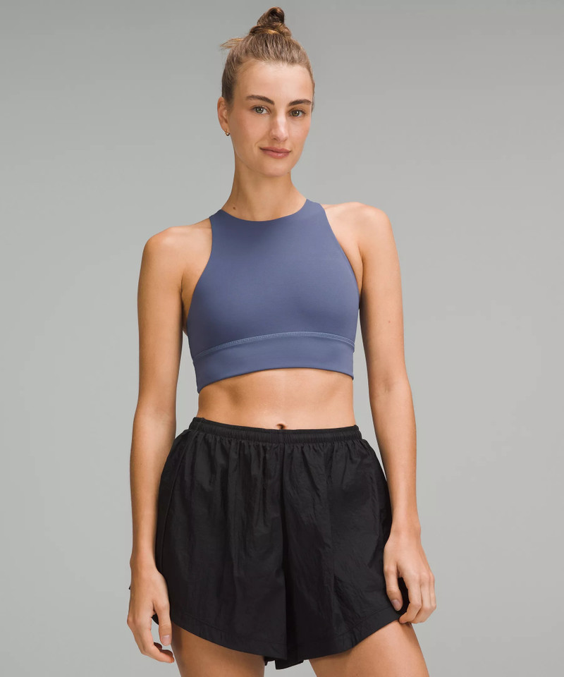 lululemon Energy High-Neck Longline Bra Medium Support, B-D Cups *Tough 1