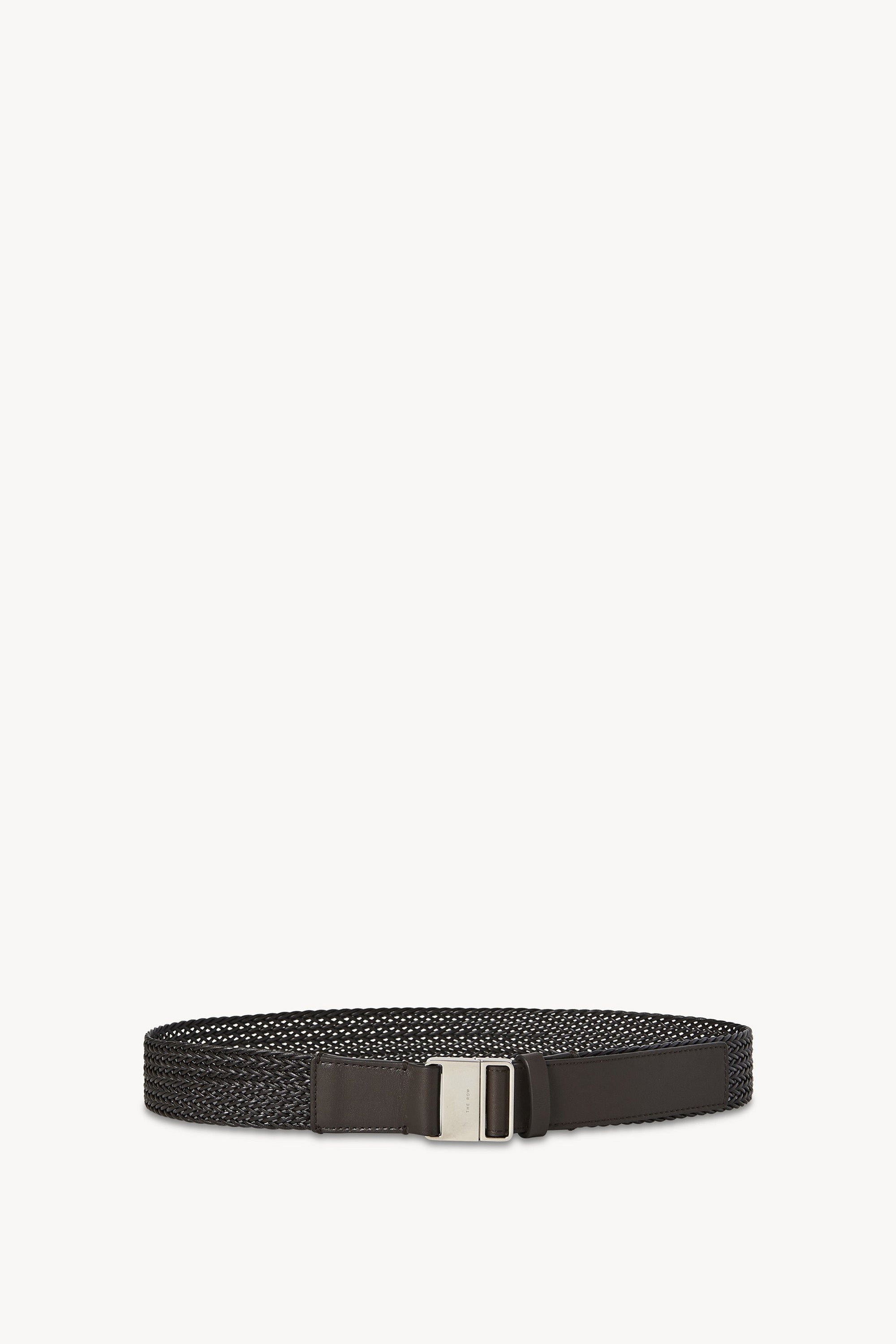 Leo Woven Belt in Leather - 1