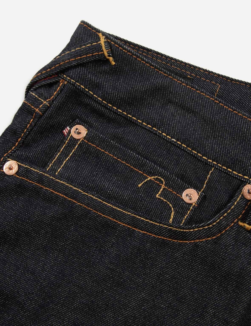 FUKUROKUJU EMBROIDERY  CARROT FIT JEANS #2017 10