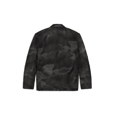BALENCIAGA Washed Jacket in Black outlook