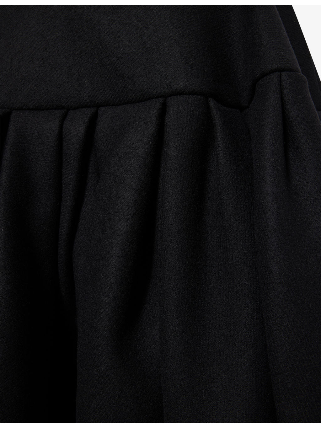 Saffy High-Rose Wool Midi Skirt - 6