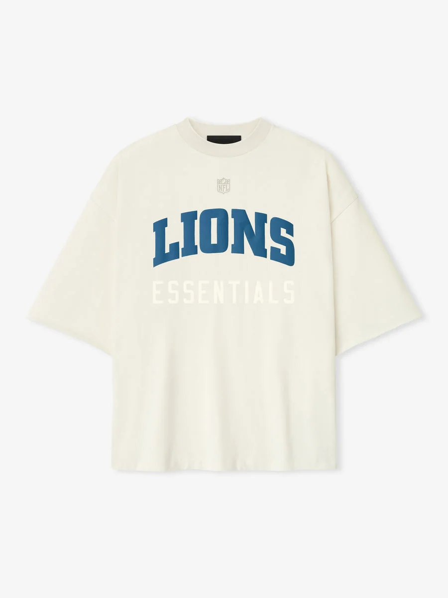 Lions 90s 3/4 Sleeve Football Tee - 1