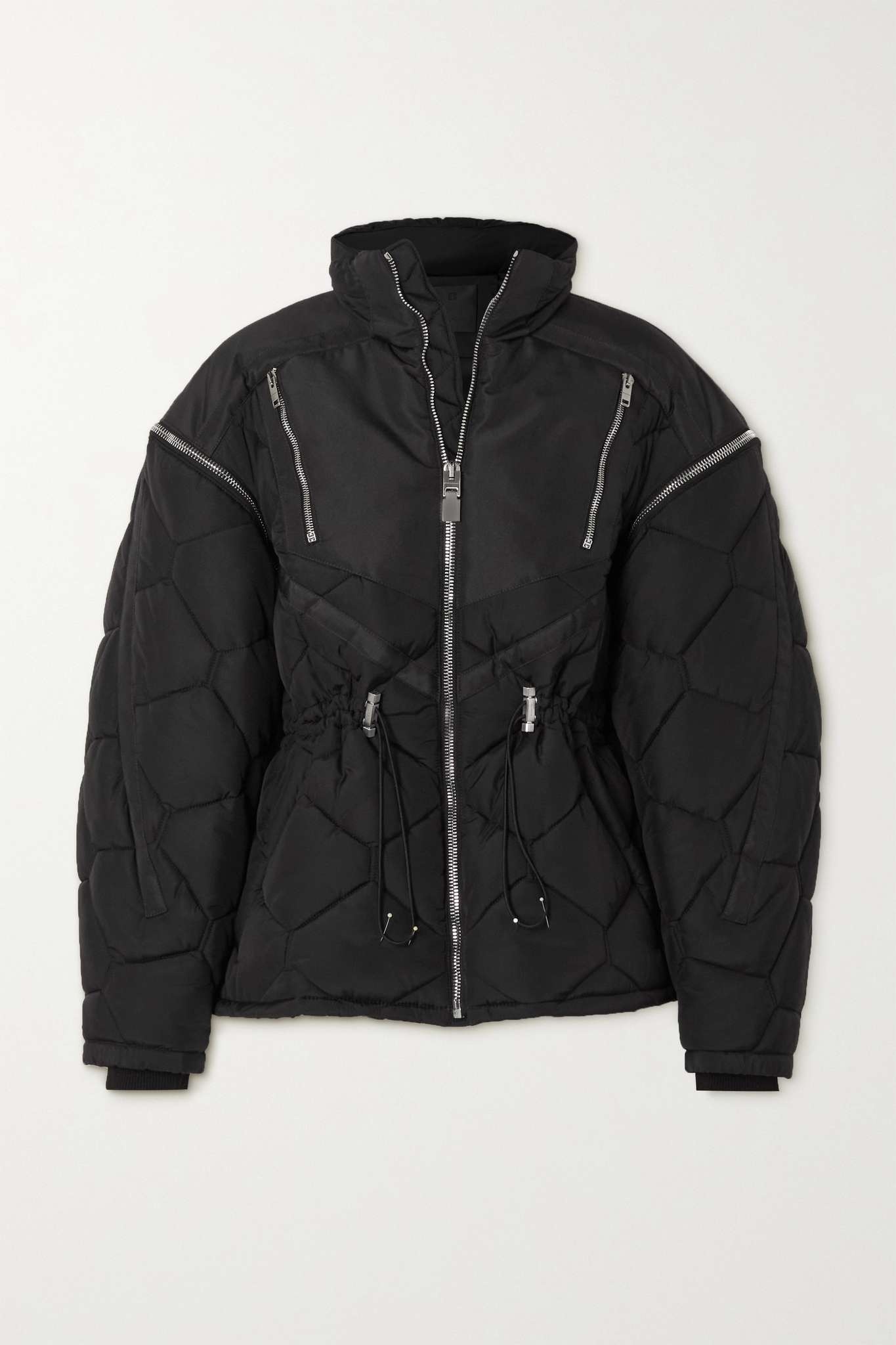 Convertible quilted padded shell jacket - 1