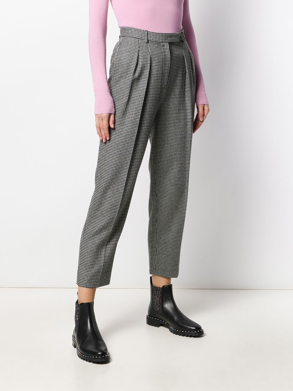 Cheryl houndstooth-print trousers - 3