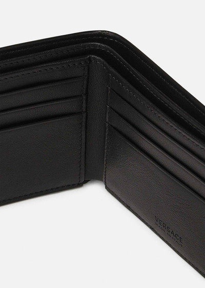 VERSACE La Medusa Leather Bifold Wallet outlook